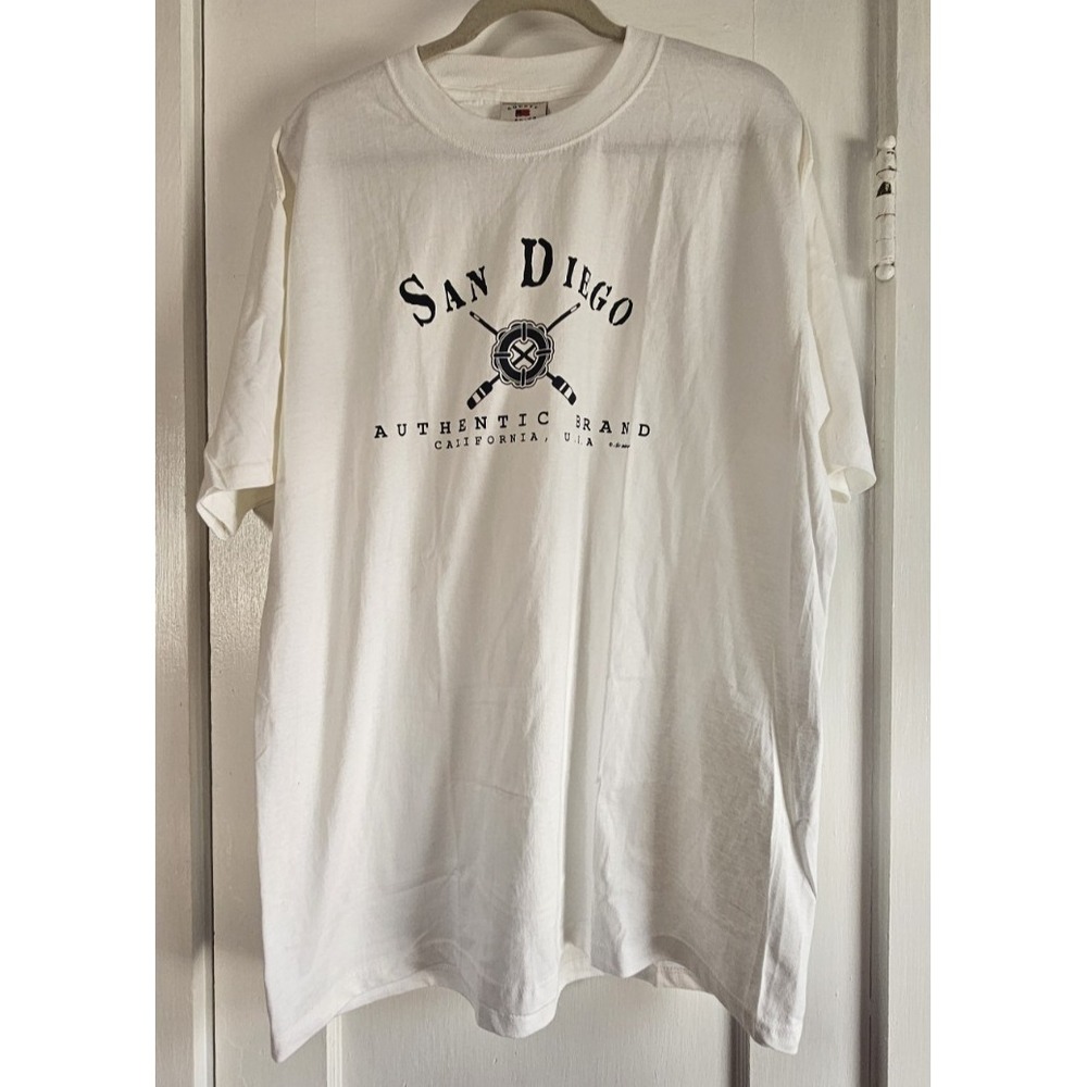 Vintage County Seat 100% cotton San‎ Diego Authentic brand California USA mens L